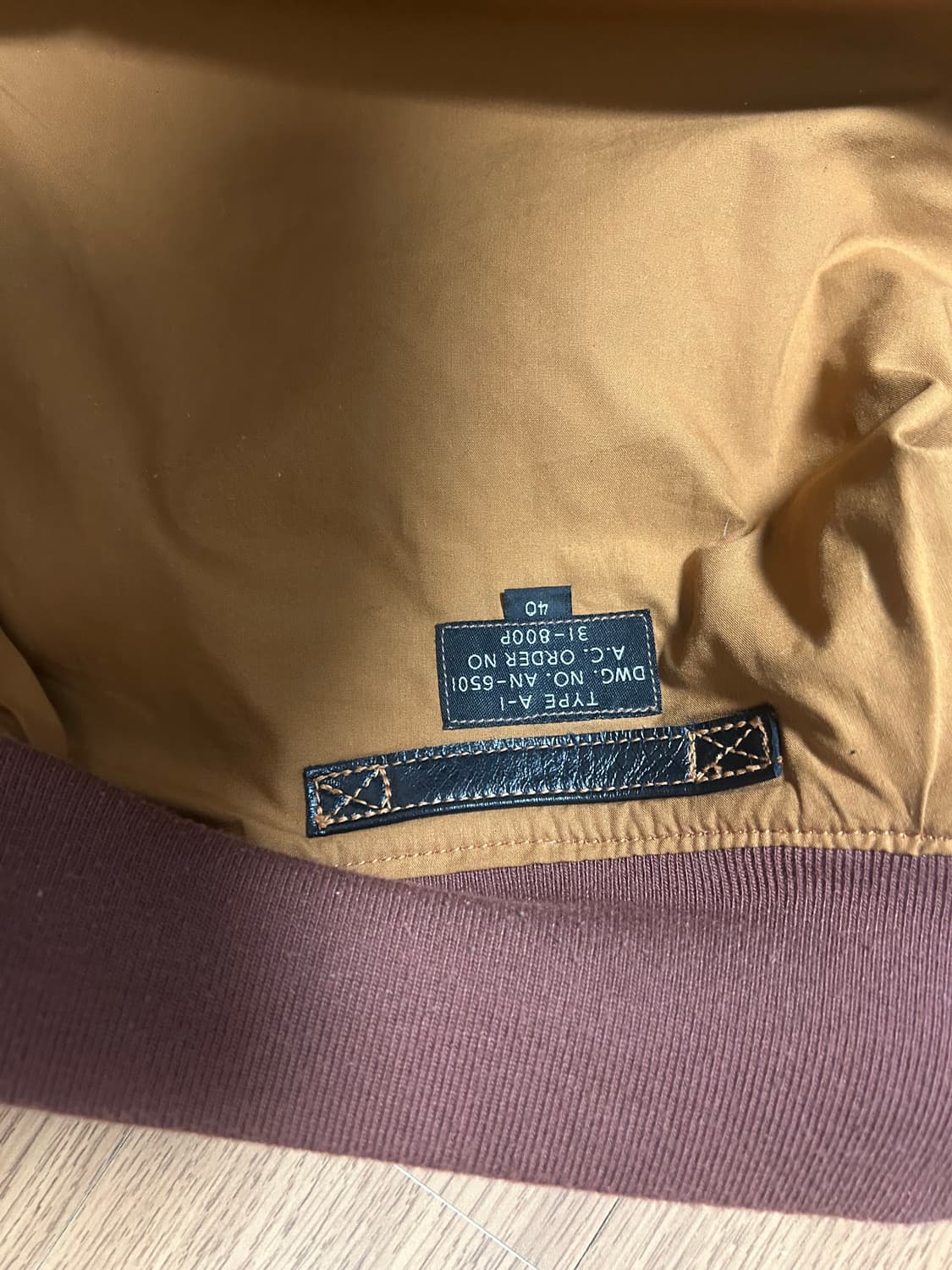 버즈릭슨 a-1 가죽자켓 상품이미지4