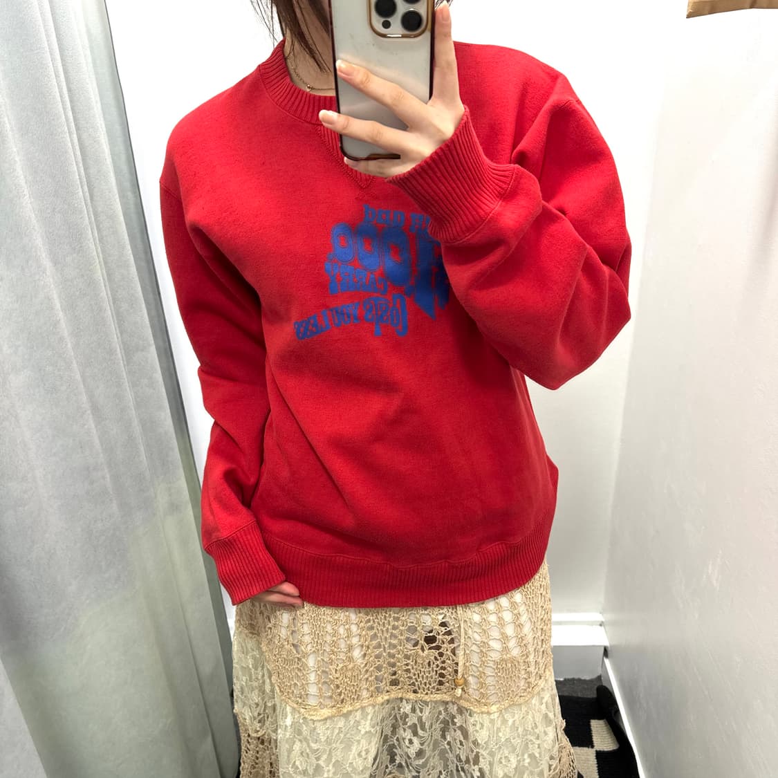 Freede Liverty 레드 스웻셔츠 상품이미지2