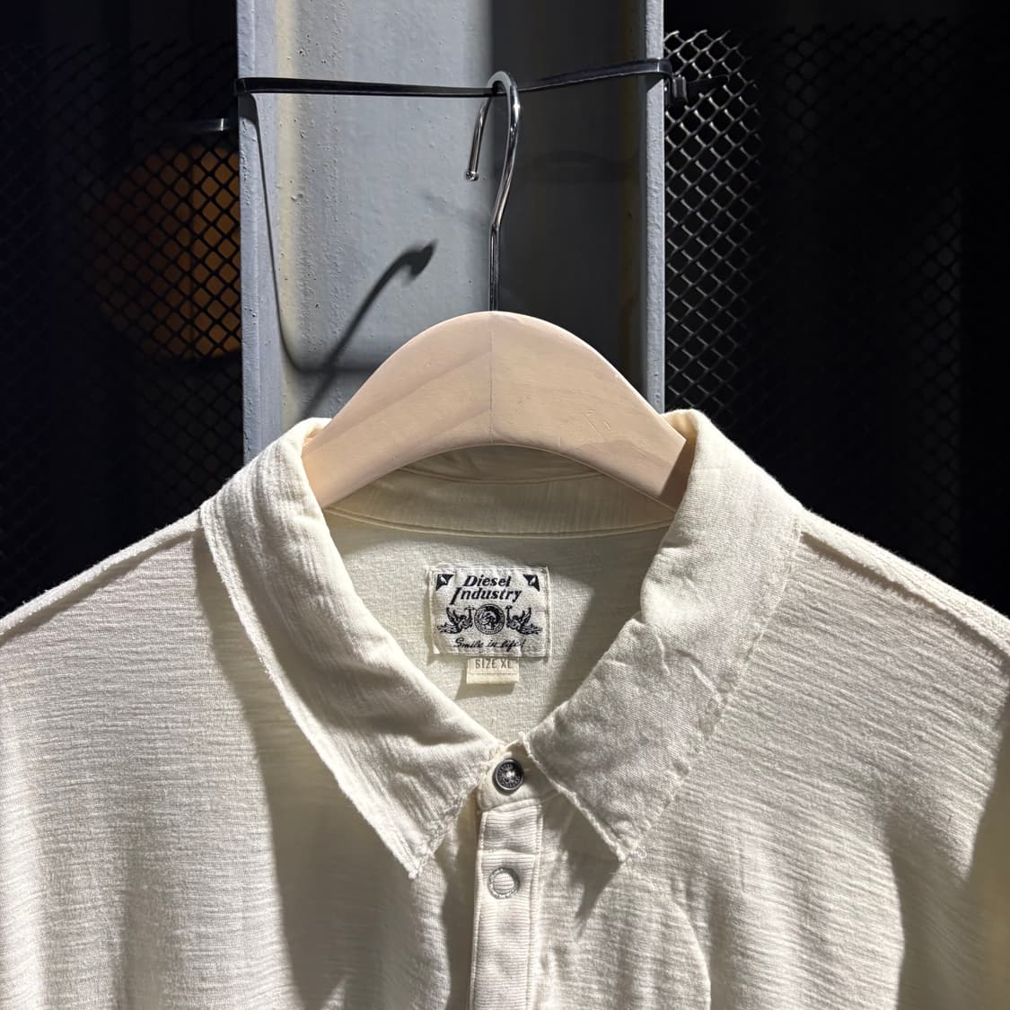 디젤 리버스 봉제선 피케 셔츠 상품이미지2