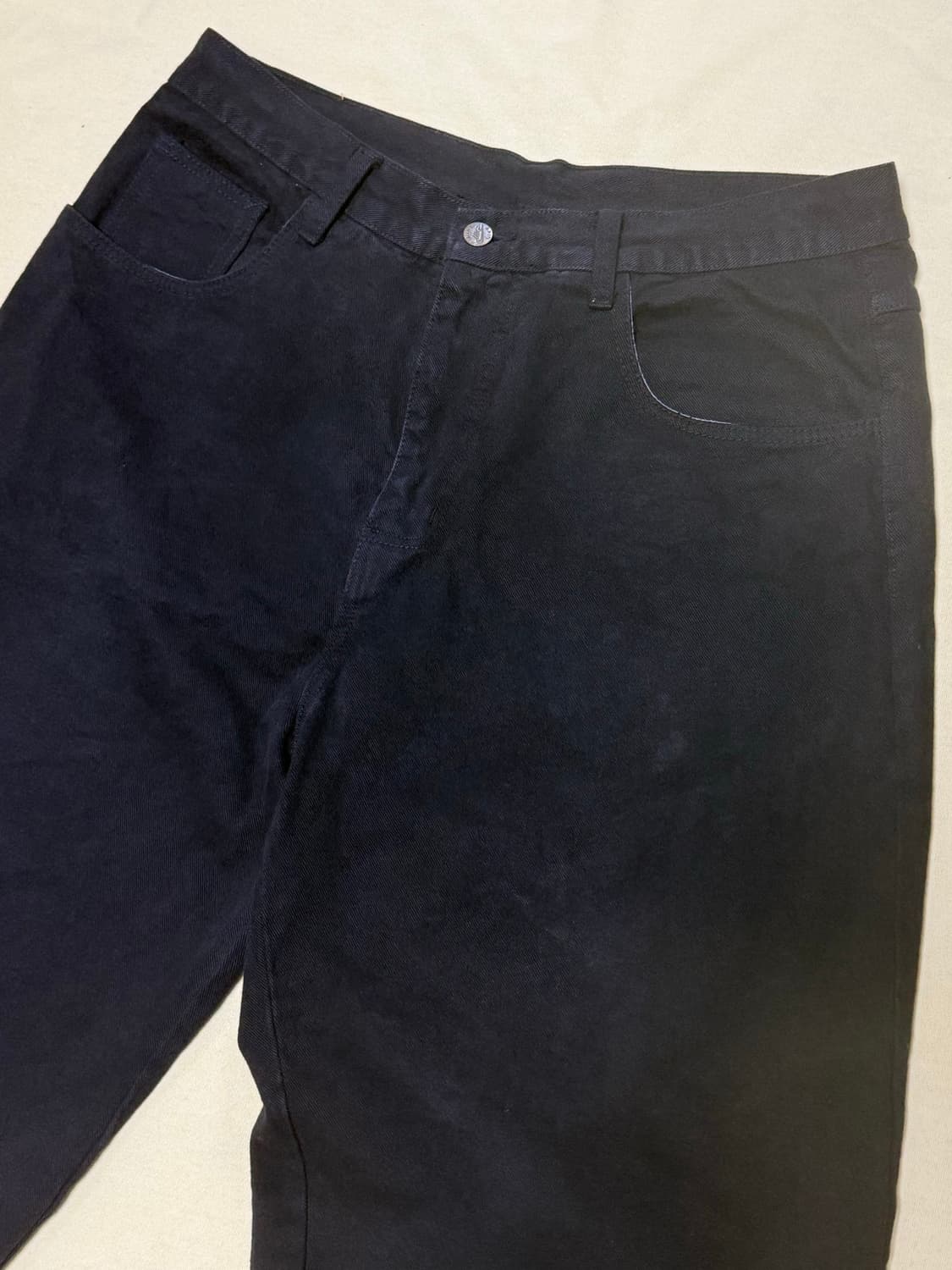 나이키 스우시 페이딩 블랙 데님 숏츠 반바지 90s usa 상품이미지2