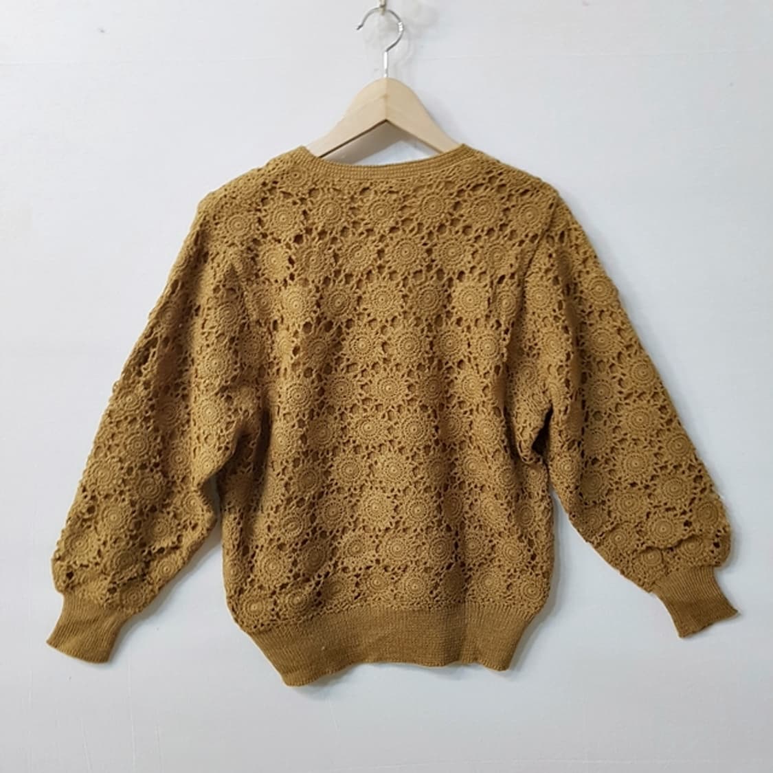 EVERYDAY 모 100% 가디건 카멜 상품이미지4