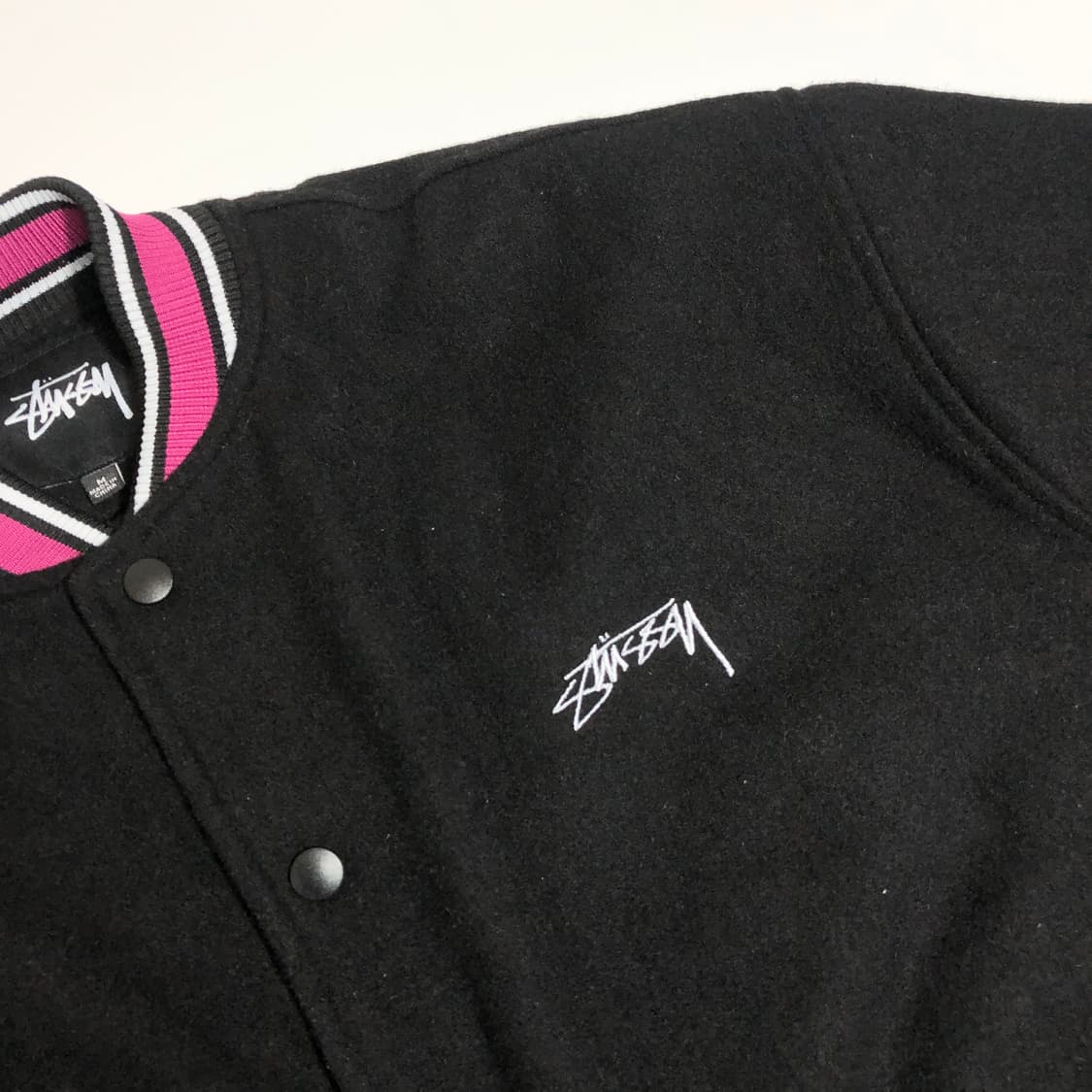 스투시 바시티 스타디움 점퍼 m 상품이미지4