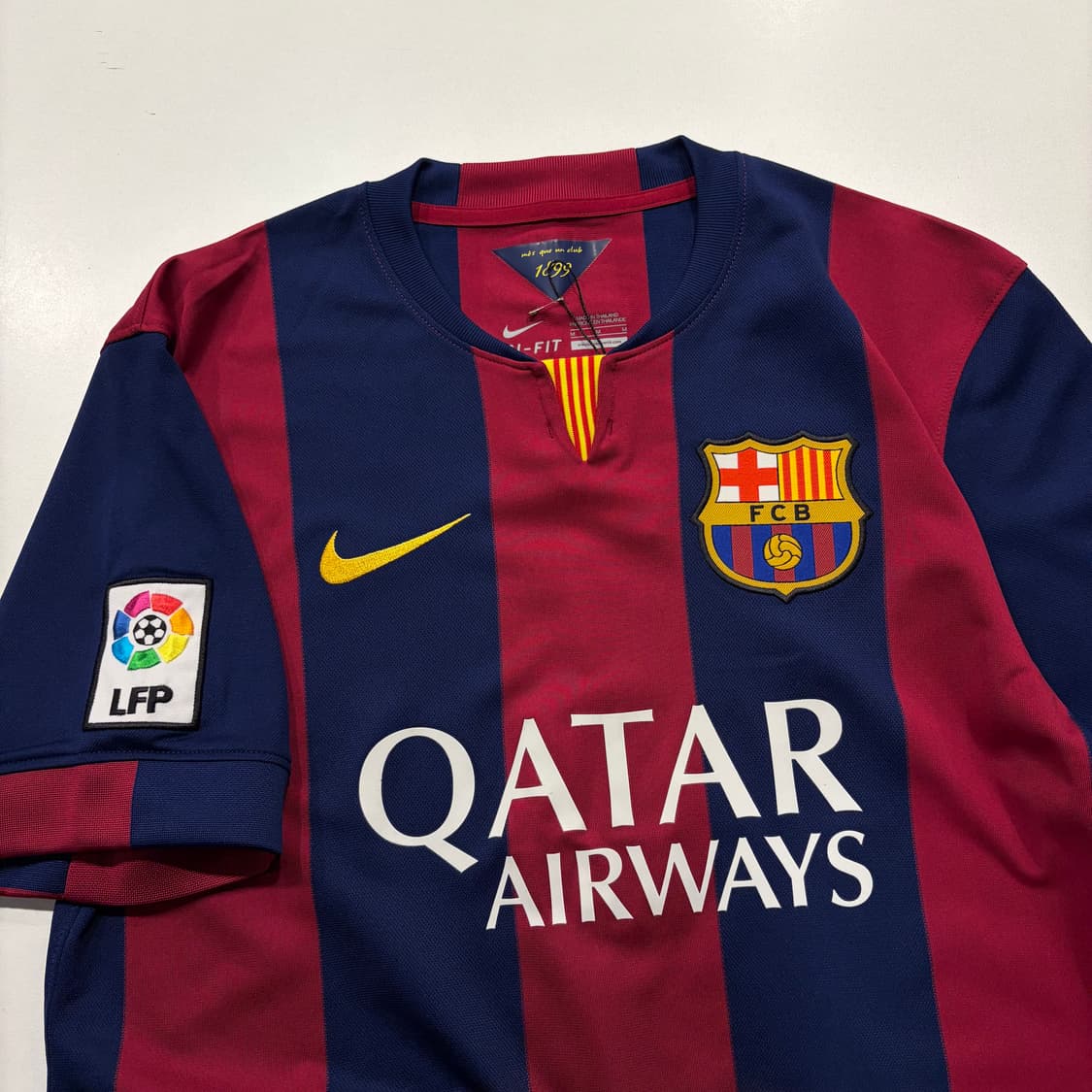 [M] 14-15 나이키 바르셀로나 수아레즈 9번 유니폼 반팔 C611 상품이미지3