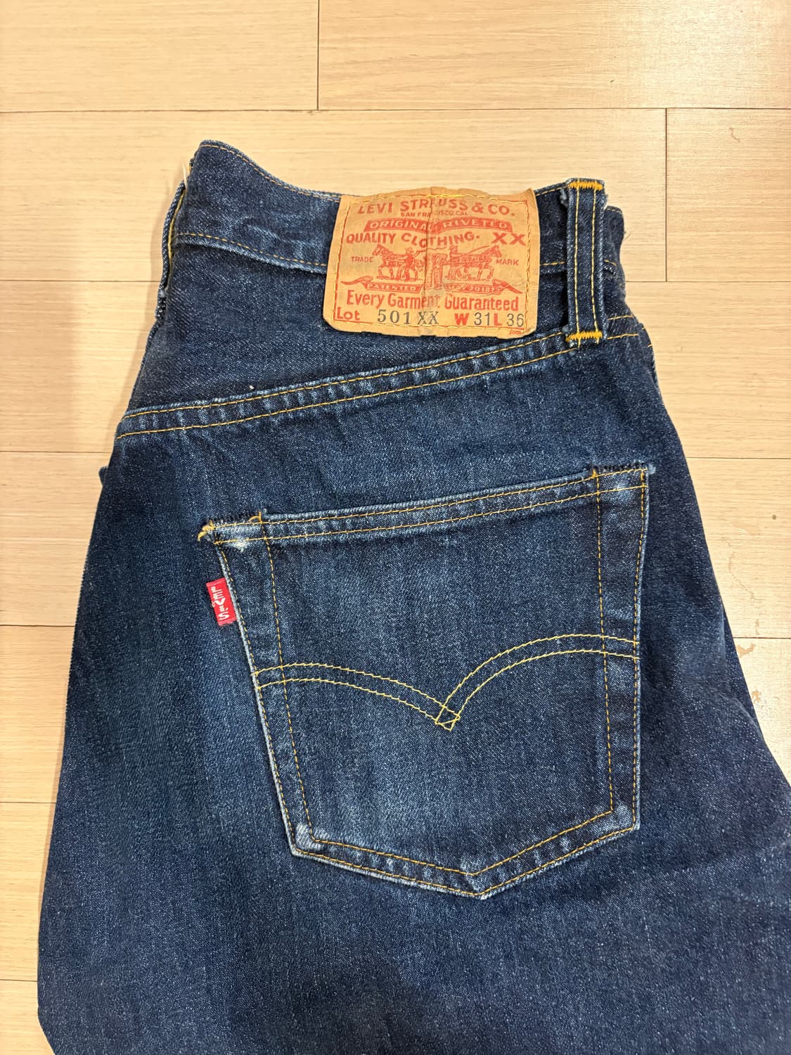 빅E 501xx lvc 555 발렌시아가 공장 90s 상품이미지1