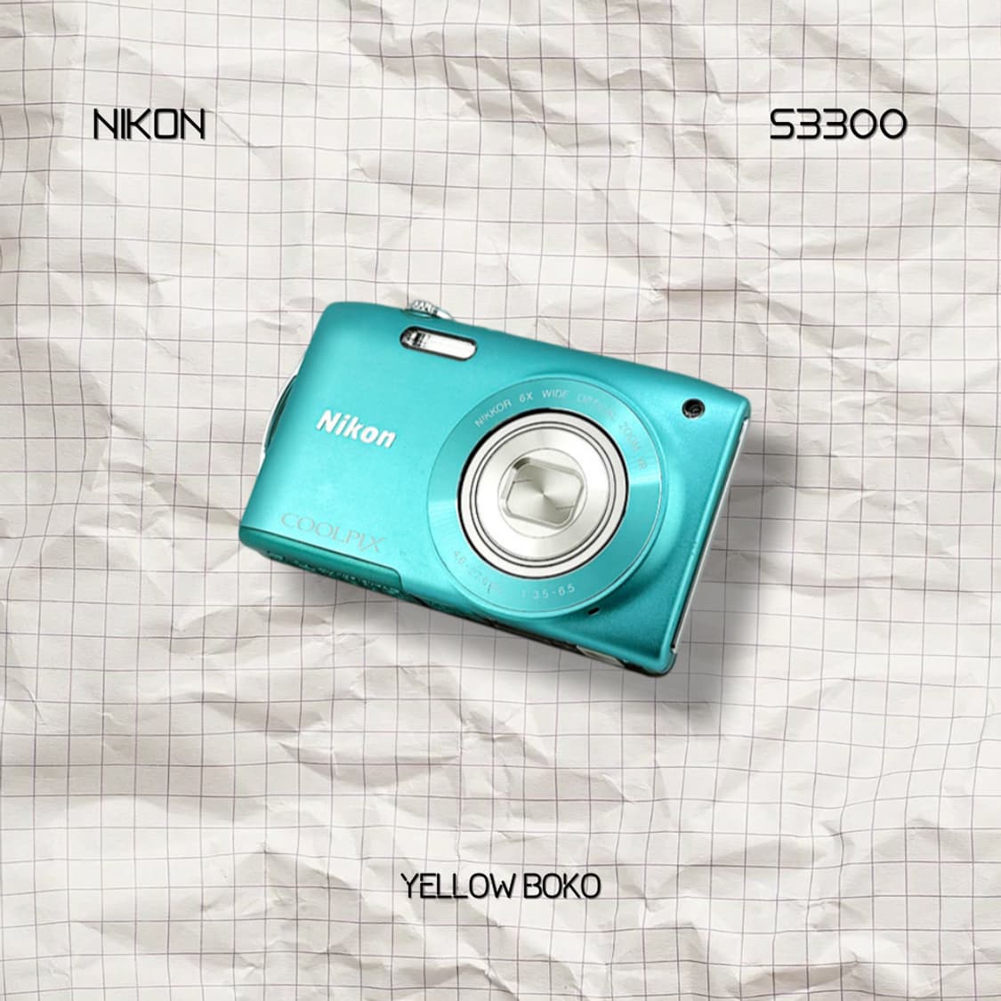 [에스파Pick] NIKON 니콘 쿨픽스 S3300 레트로 디지털 카메라 상품이미지1