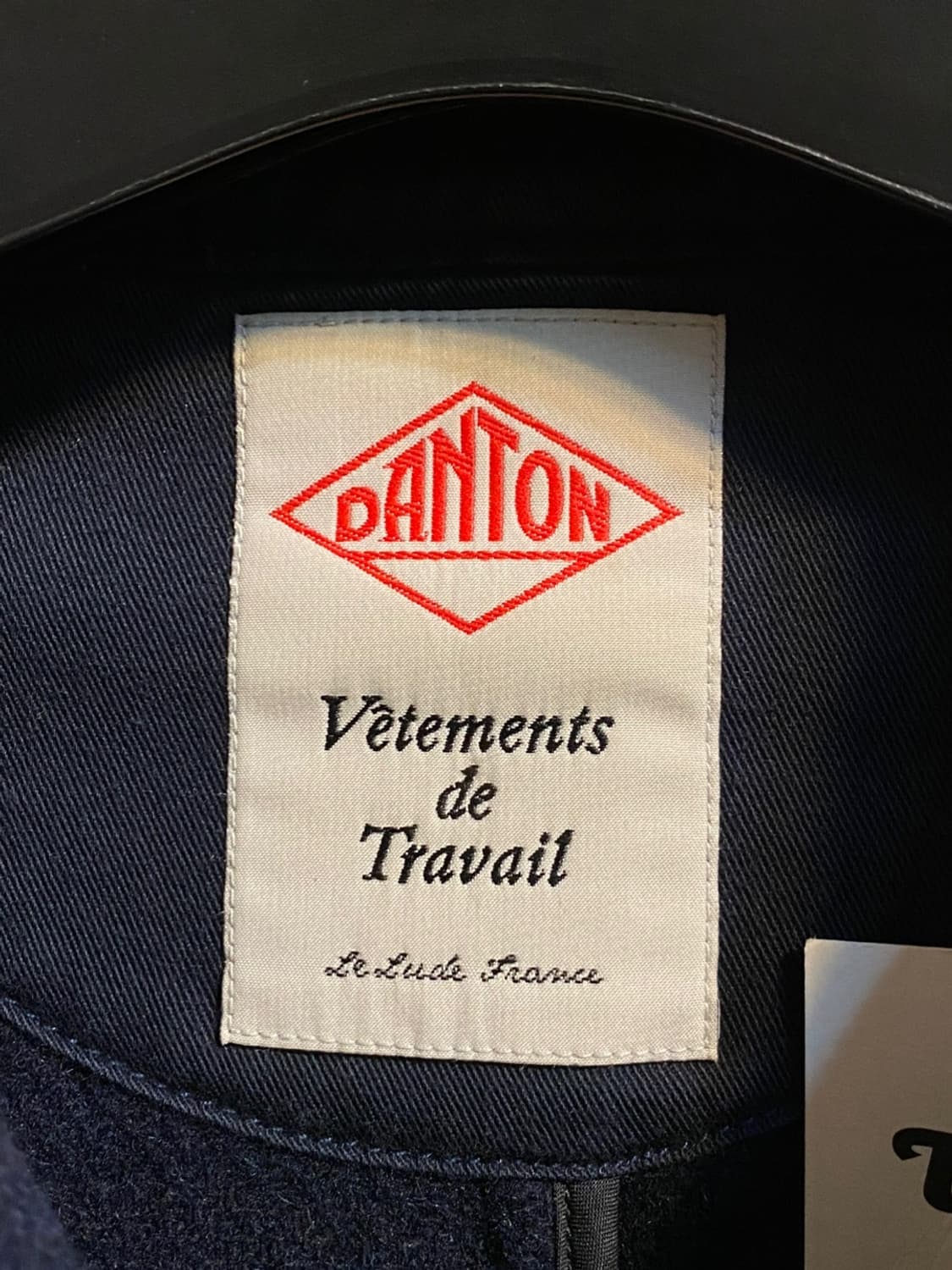 단톤 후드 울 코트 상품이미지5