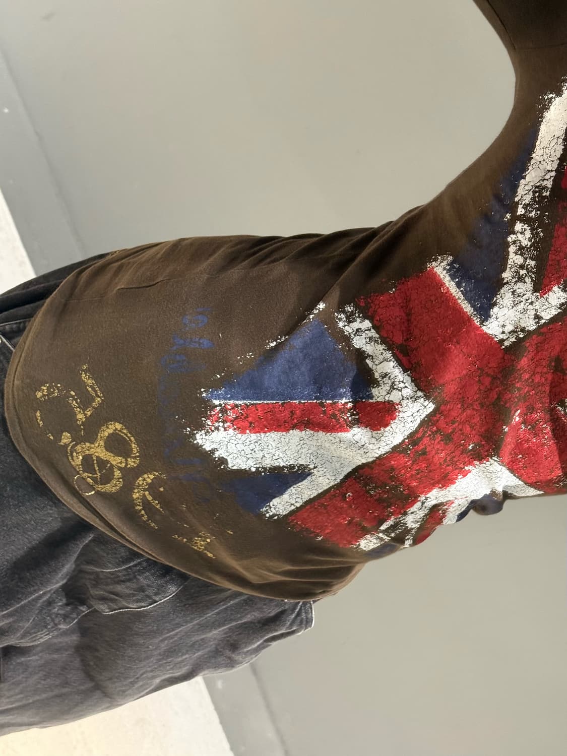 UK flag printing long sleeve 상품이미지4