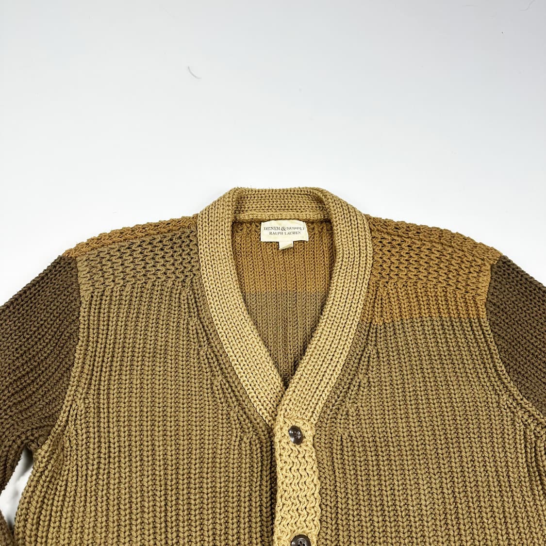 폴로 데님앤서플라이 랄프로렌 클래식 패치 가디건 L 상품이미지2