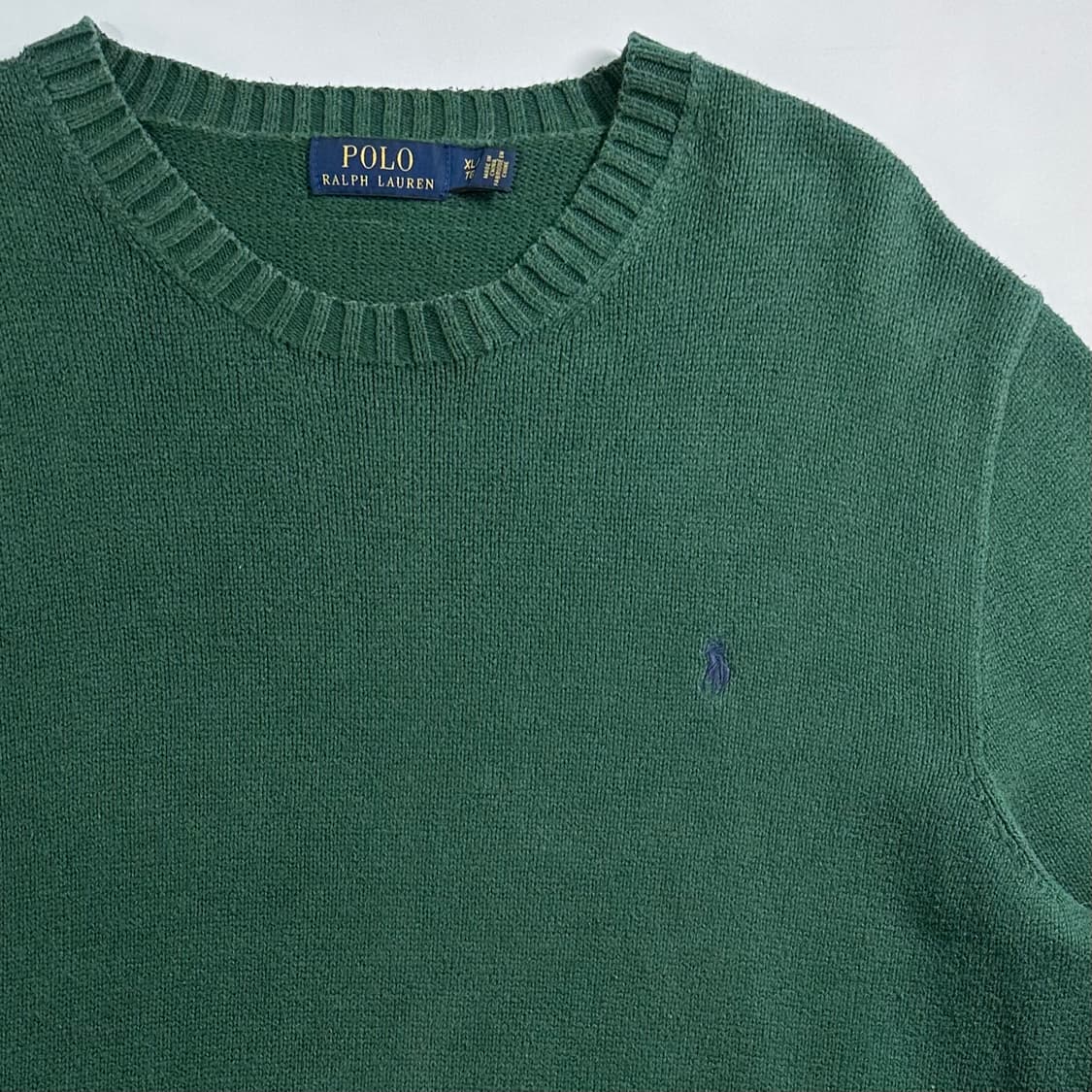 폴로 랄프로렌 그린 코튼 니트 상품이미지4