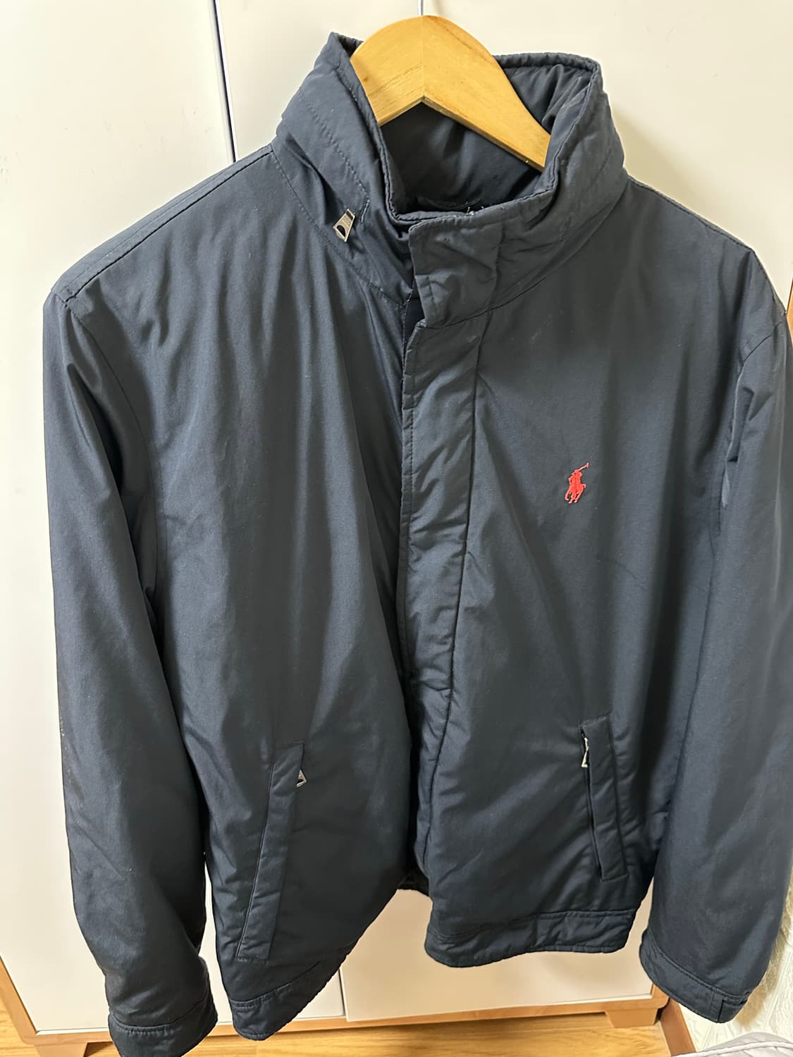 폴로 네이비 패딩 자켓 상품이미지1