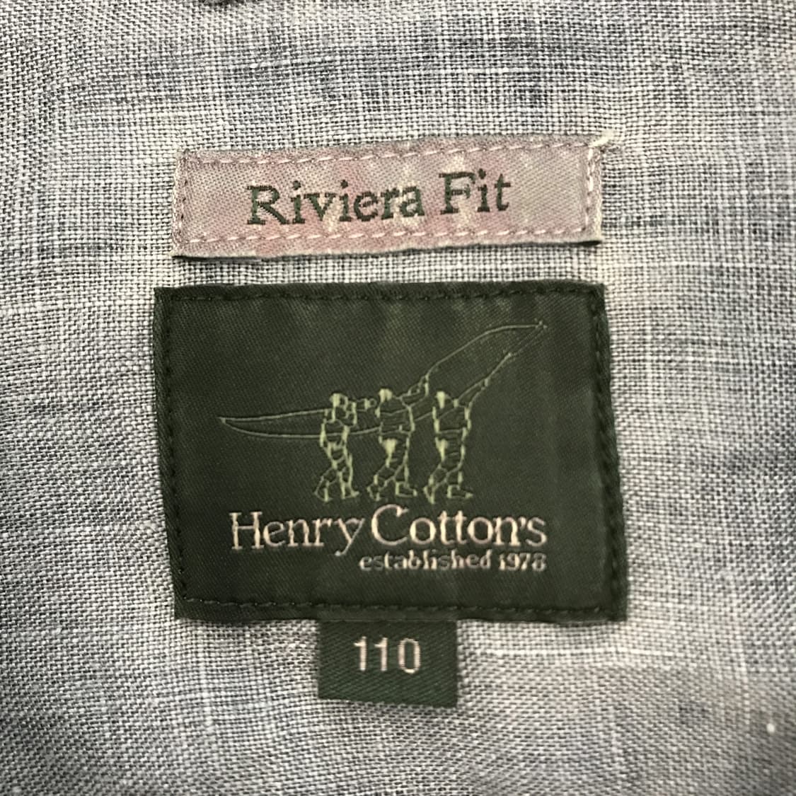 헨리코튼 가먼트다잉 워시드 린넨셔츠 [110] 상품이미지5