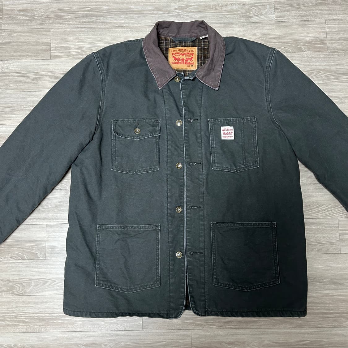 리바이스 버클리 라인드 초어 코트 자켓 상품이미지1