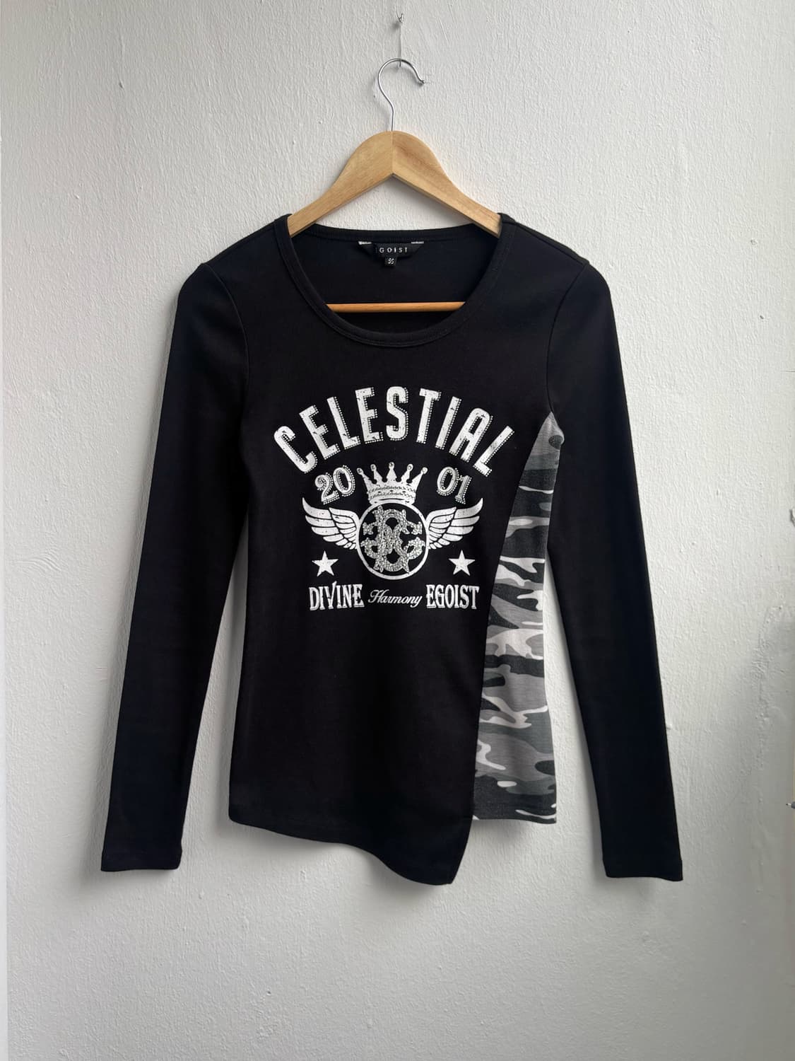 Egoist Graphic Camo Detail Long Sleeve 상품이미지3