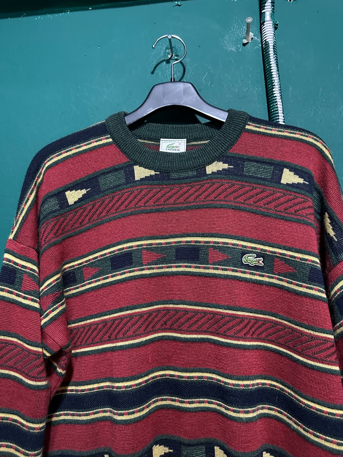 90s라코스테 프랑스생산 스웨터105 상품이미지3