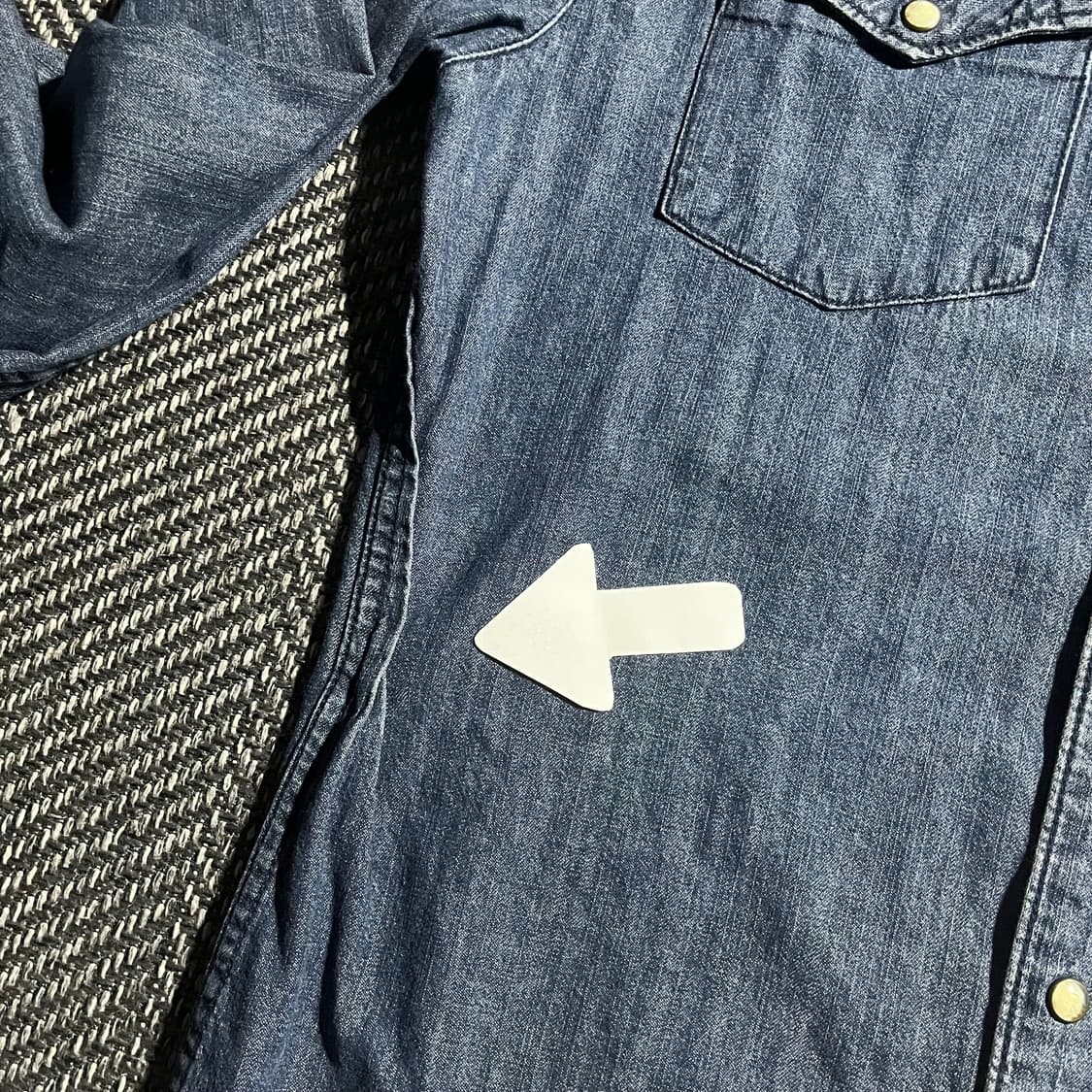 [L] GIORDANO 지오다노 데님 셔츠 상품이미지7