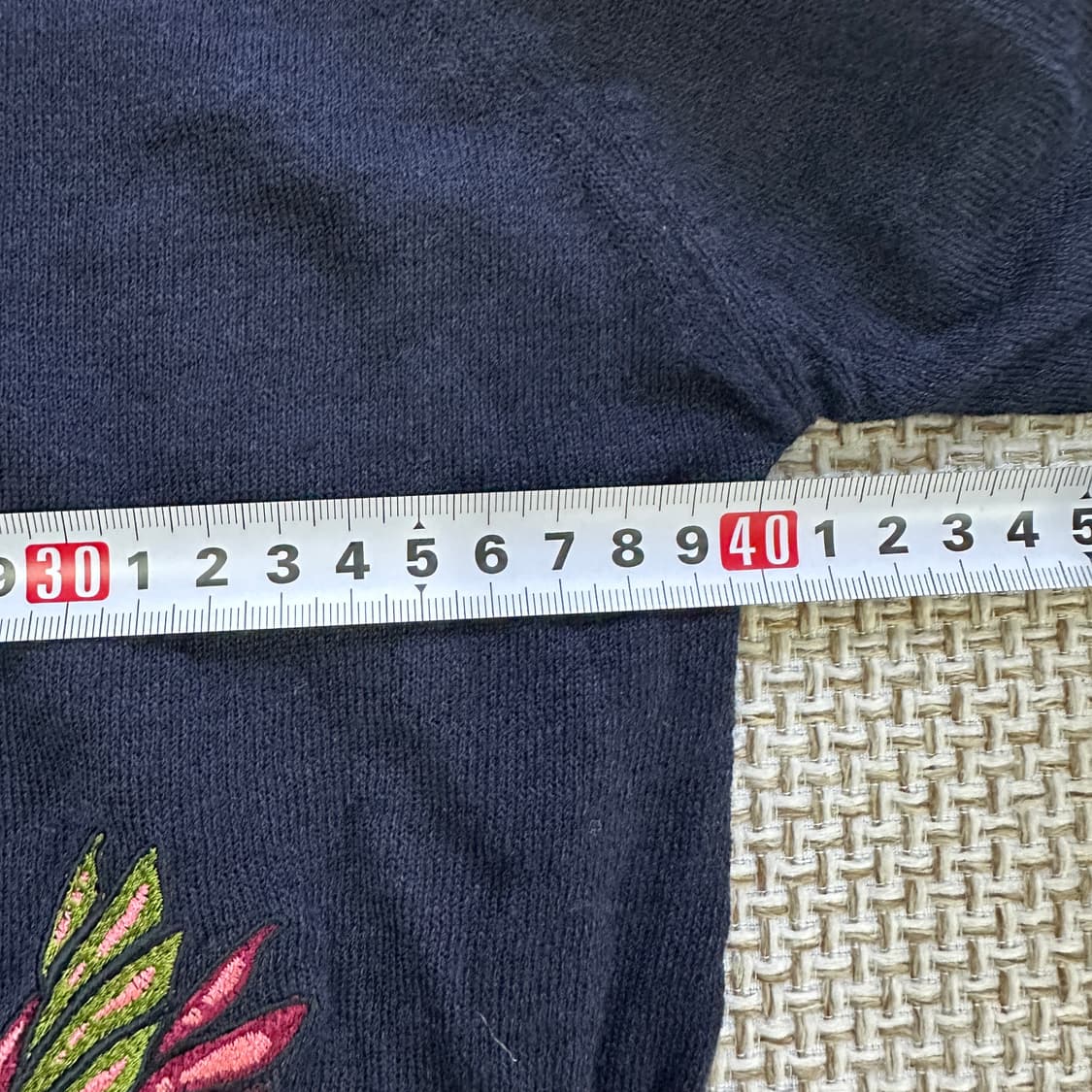 S 에잇세컨즈 자수 라운드 가디건 0429D 상품이미지5