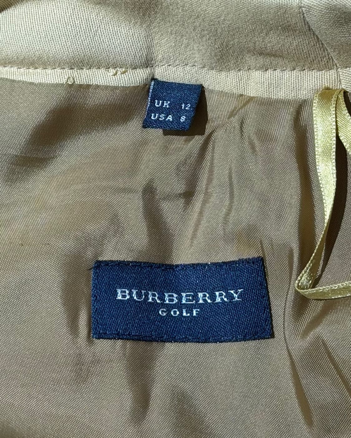 버버리 골프 베이지 노바체크 울 미니 스커트  상품이미지7