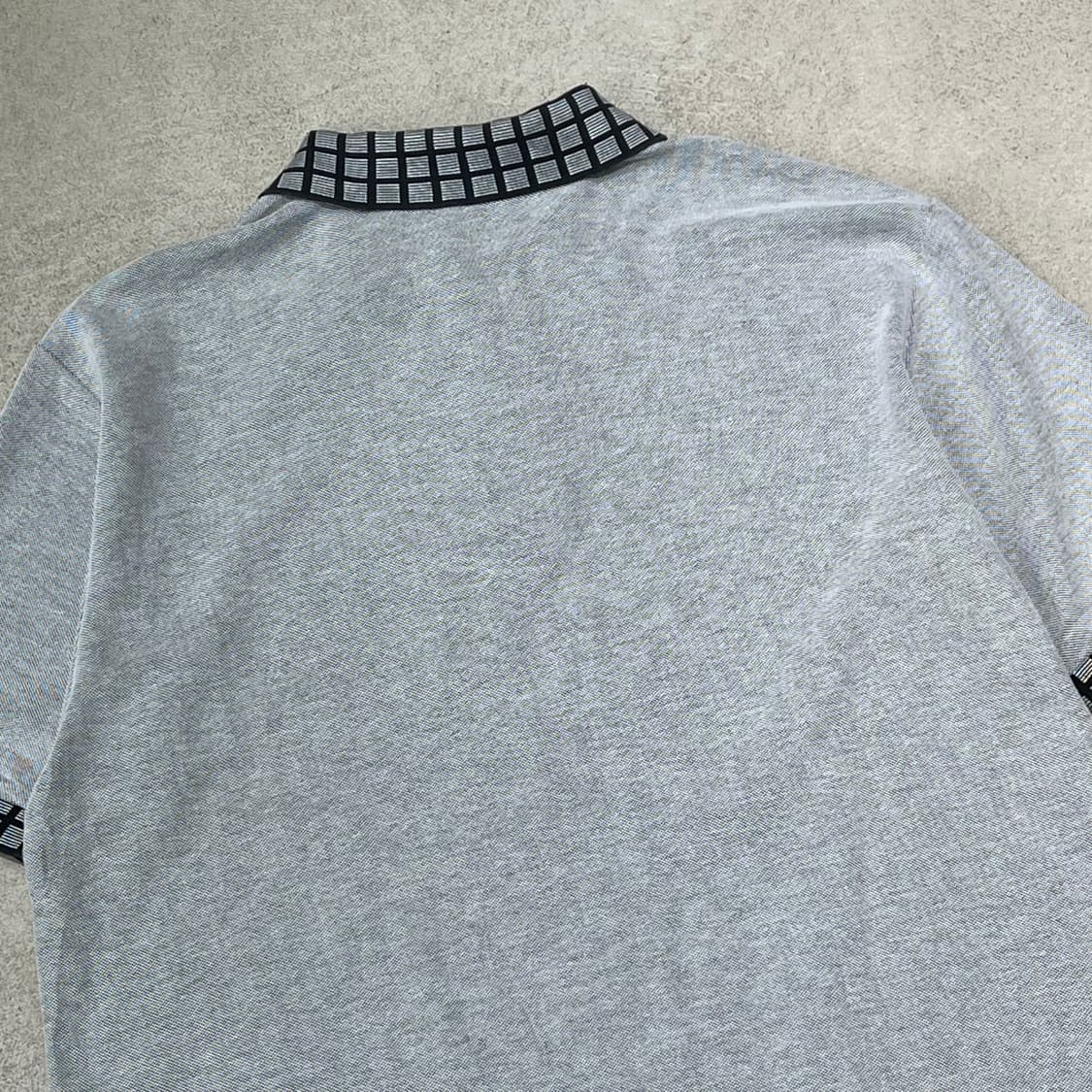 블랙앤화이트 반팔 카라티 s10527 상품이미지4