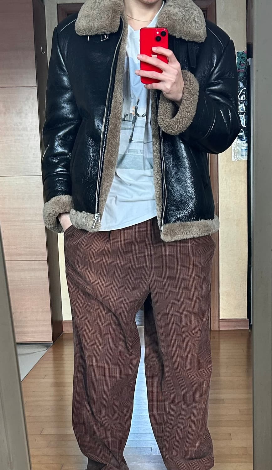 프라다 오버사이즈 무스탕 상품이미지5