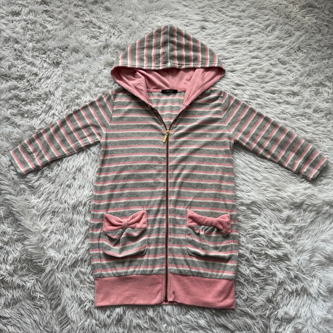 DOSCH 일본빈티지 노드 7부 후드집업 노드후드집업 모리걸 M 38 상품이미지2