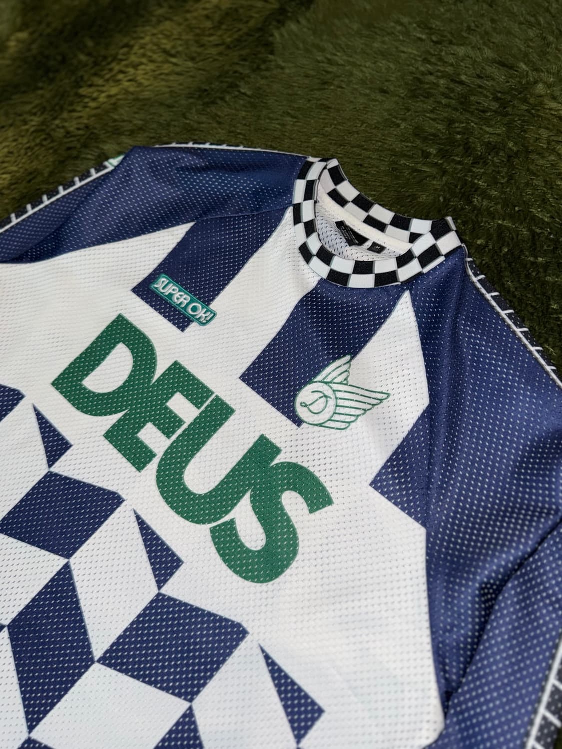 [M] Deus 데우스 엑스 마키나 사이드트랙 모토 메쉬 저지 상품이미지2