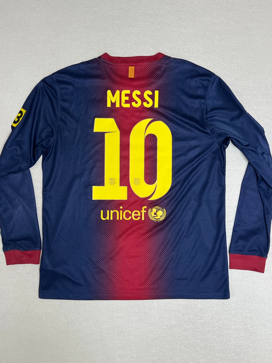 12/13 나이키 바르셀로나FC 홈 메시마킹 롱슬리브 L사이즈 상품이미지7