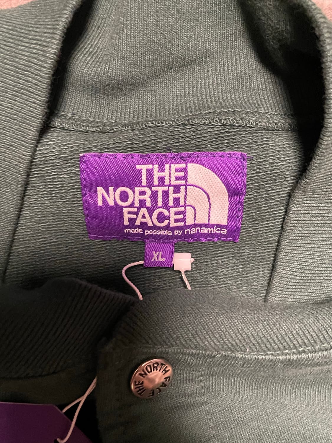 노스페이스 퍼플라벨 스웻자켓 상품이미지3