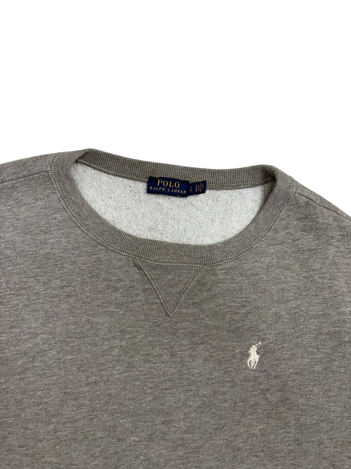 폴로 랄프로렌 7부 맨투맨 그레이 상품이미지4