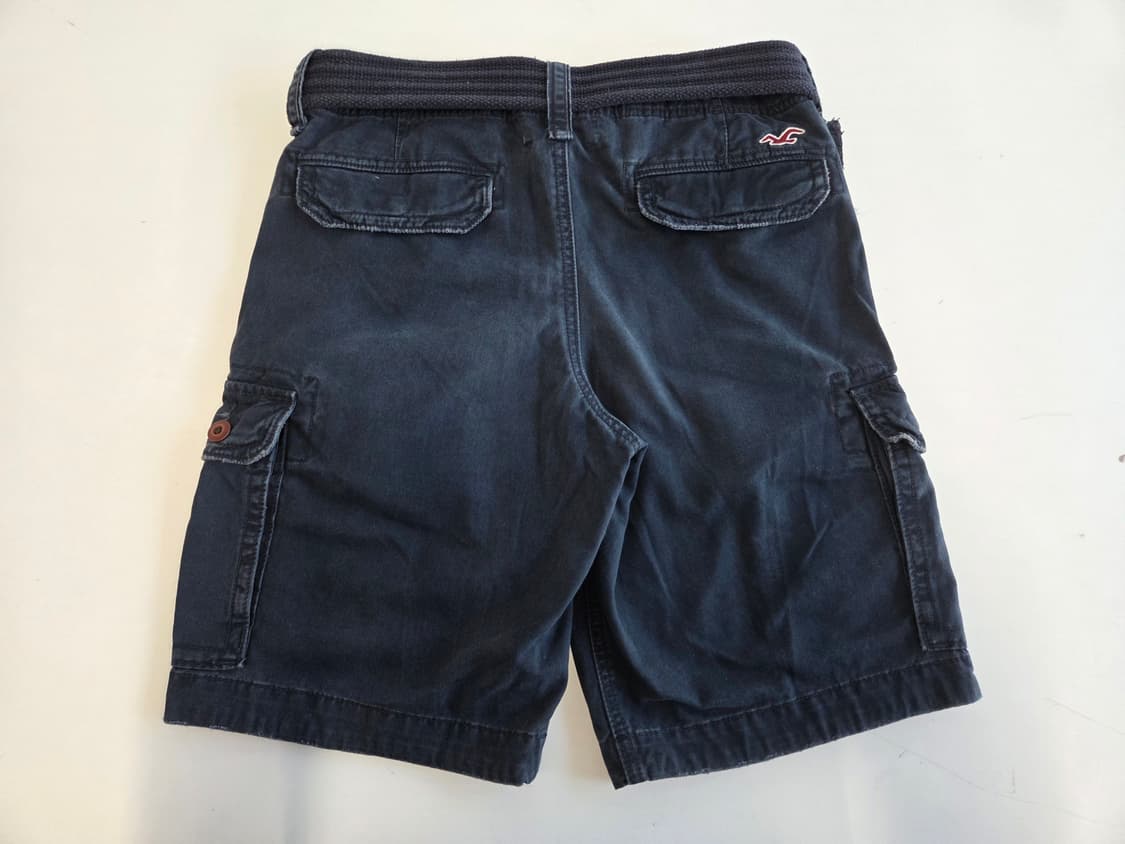 홀리스터 벨티드 카고 반바지 네이비 32 상품이미지2