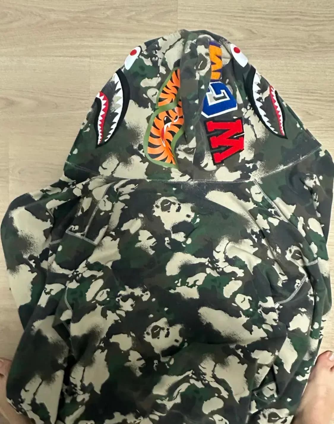 베이프 샤크후드 2xl 정품 상품이미지2