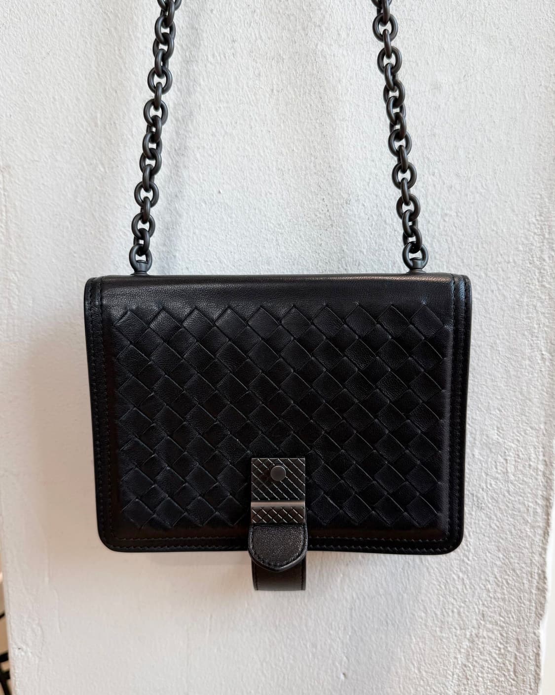 보테가베네타 블랙 인트레치아토 숄더백  상품이미지3