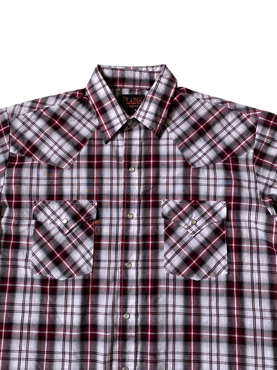 포켓 체크 1/2 셔츠 (Man XL) AB0615 상품이미지3