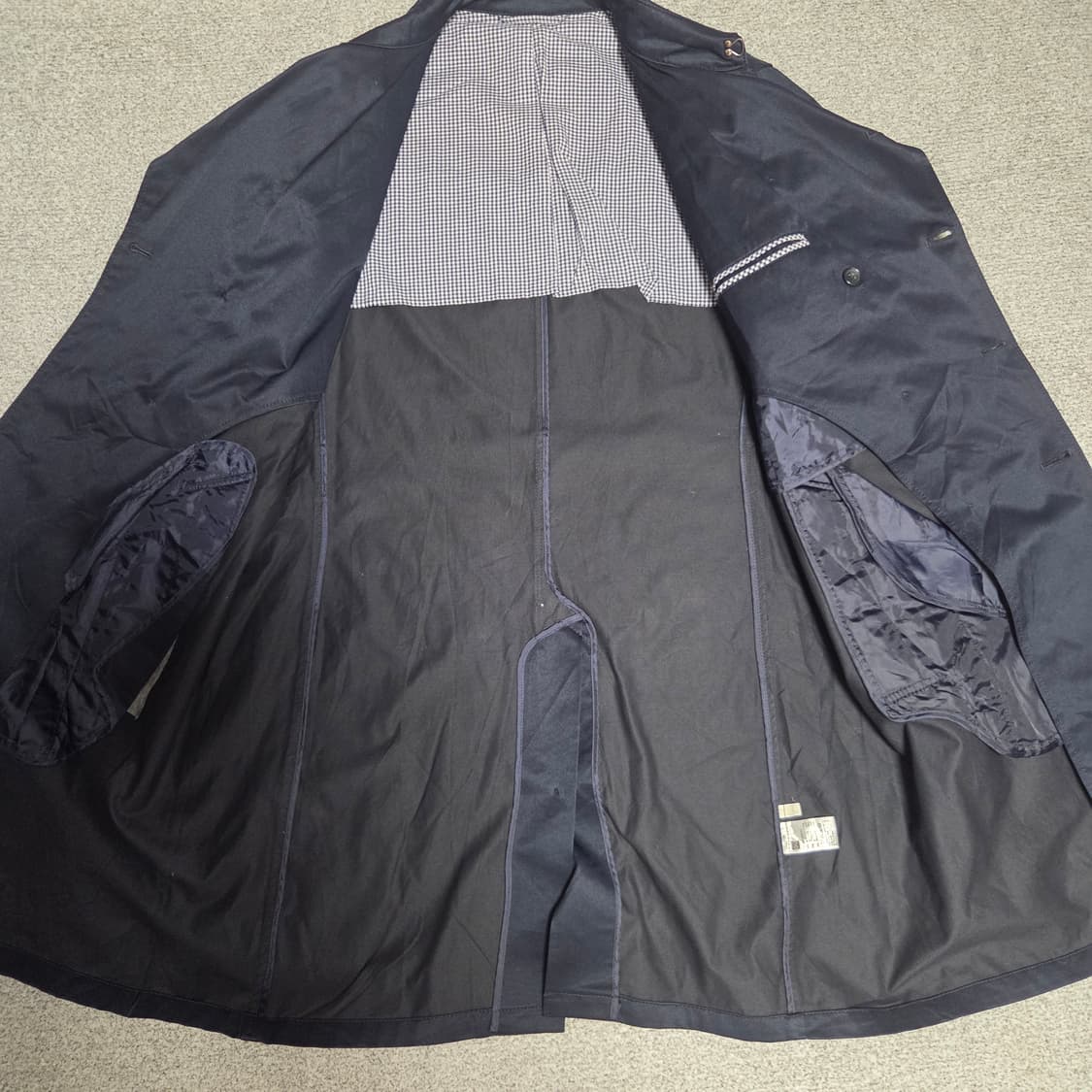 GU 코튼 트렌치 코트 L(100) 상품이미지4