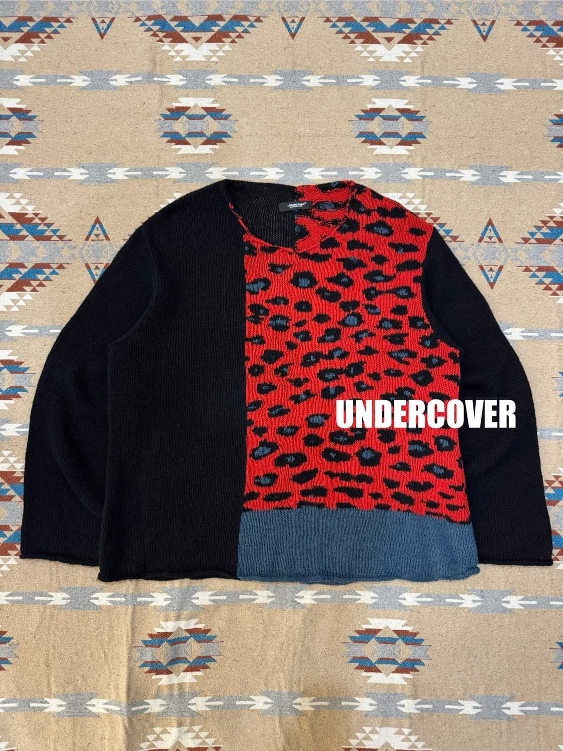 [2] 언더커버 인타르시아 울 니트  상품이미지1