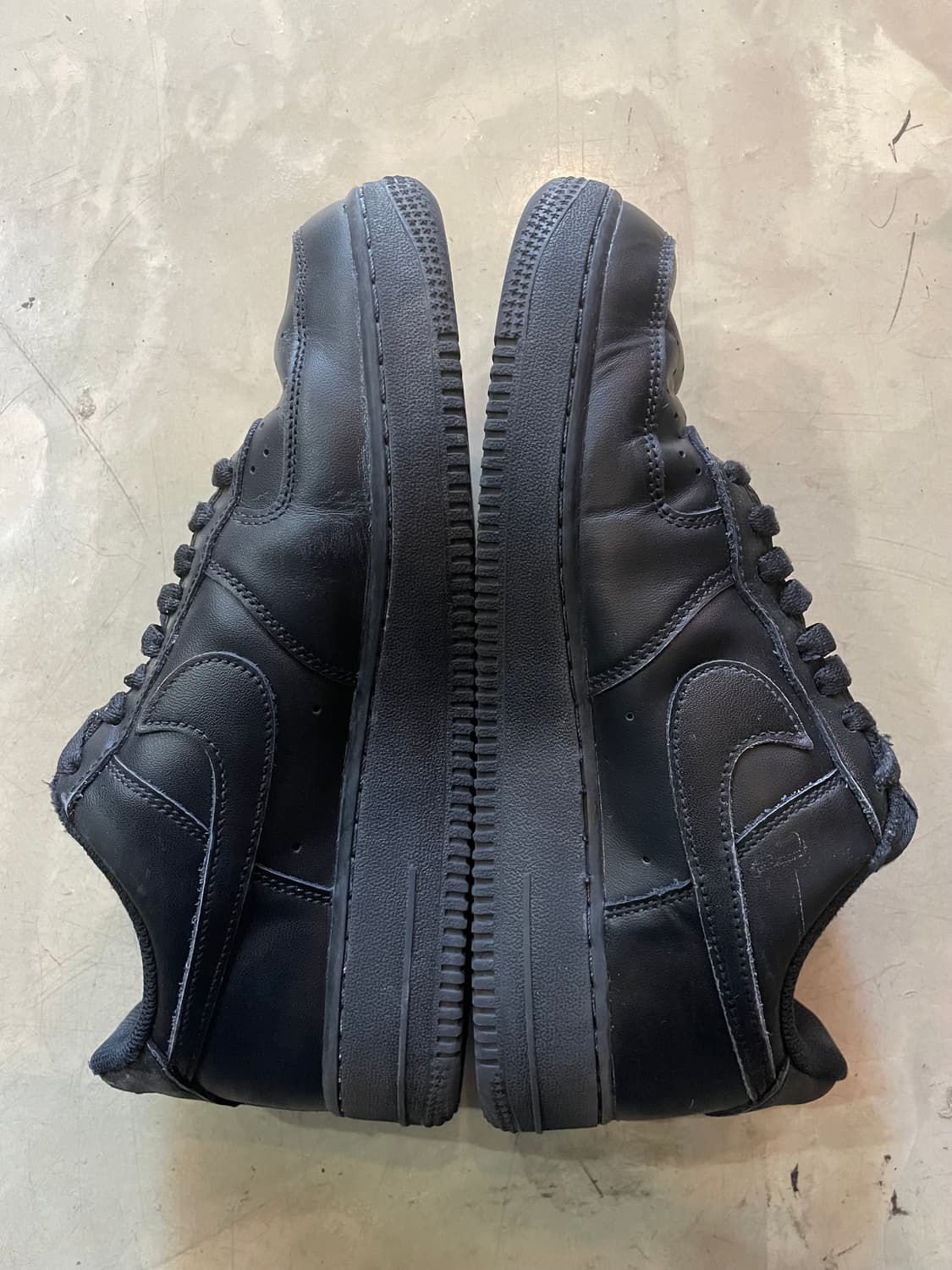 나이키 에어포스1 블랙 260 상품이미지4