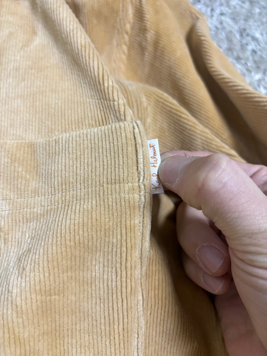 일제 칼 헐무트 코듀로이 자켓 사이즈 105-110 상품이미지6