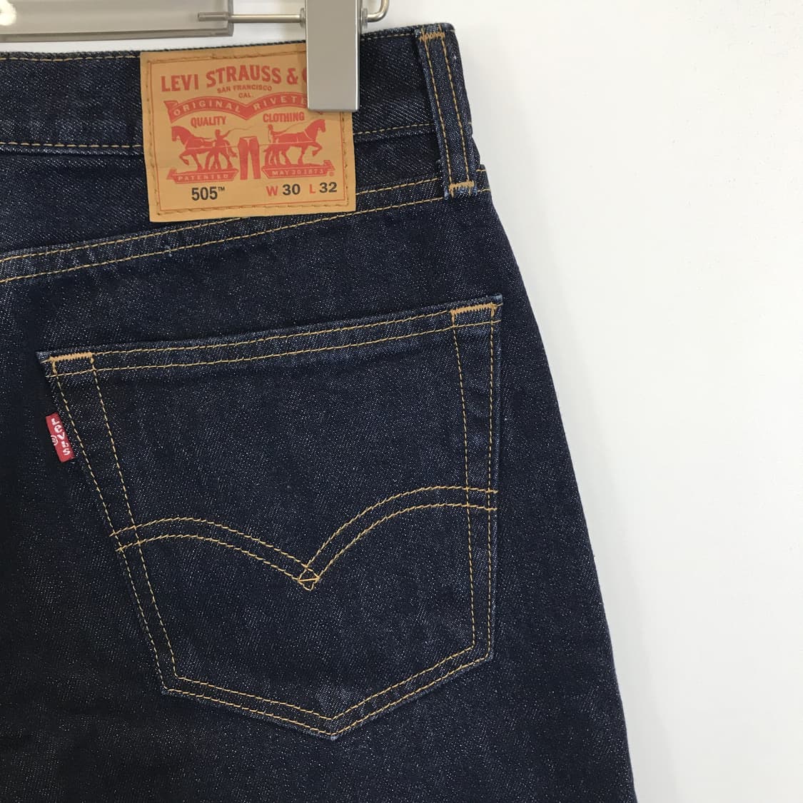 리바이스 505 인디고 스트레이트 데님청바지 [30x32] 상품이미지4
