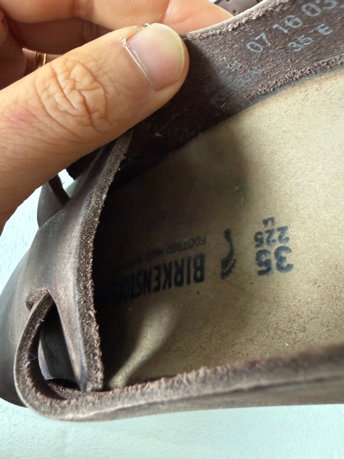 [225]버켄스탁(BIRKENSTOCK) 런던 레더 상품이미지7