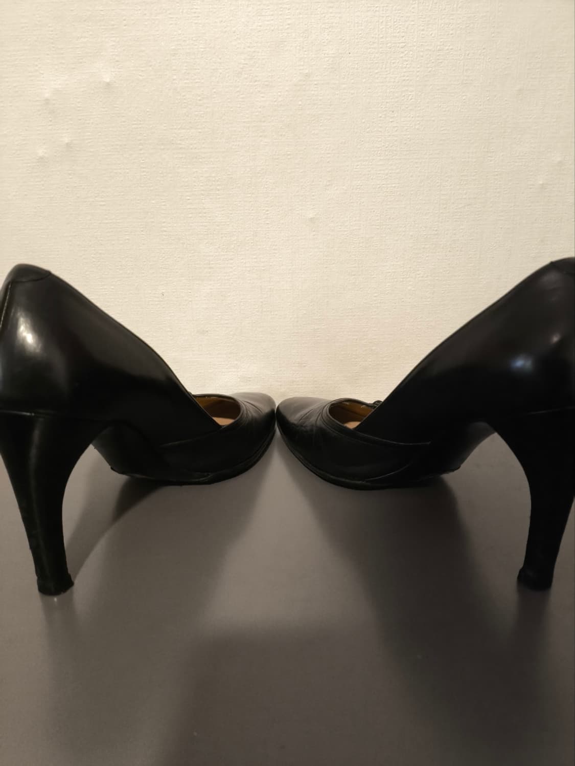 245~250mm 발리 블랙리본 구두 힐  상품이미지6