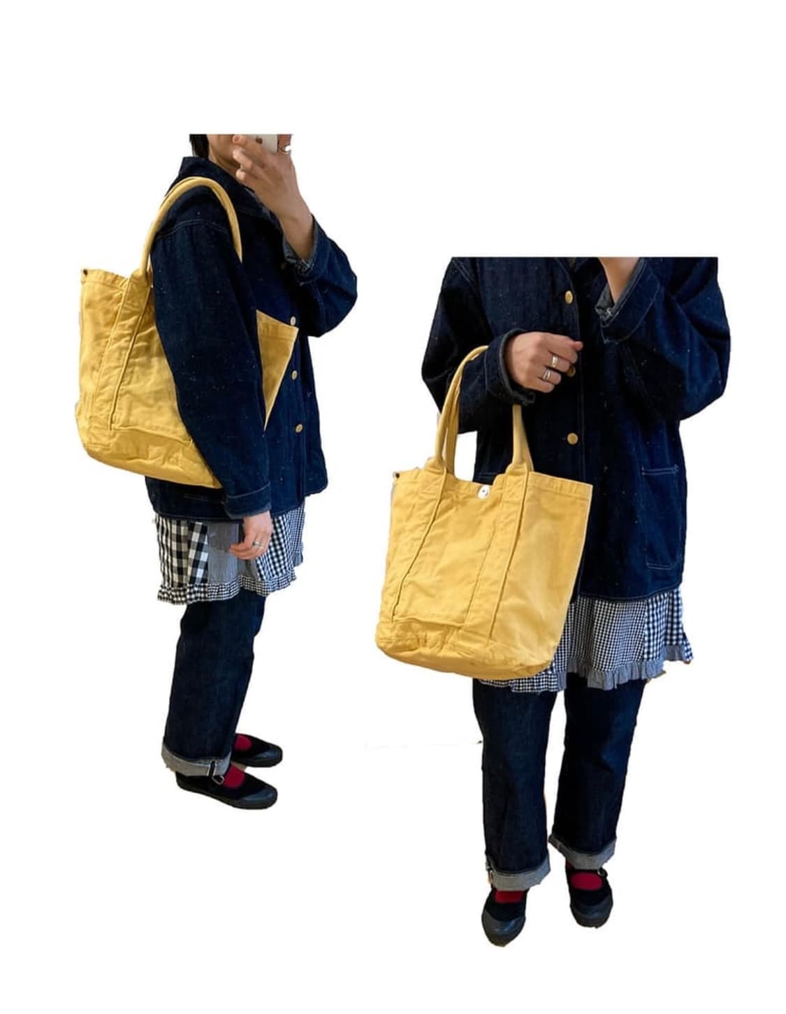 45rpm 그로서리백 옐로우 상품이미지2