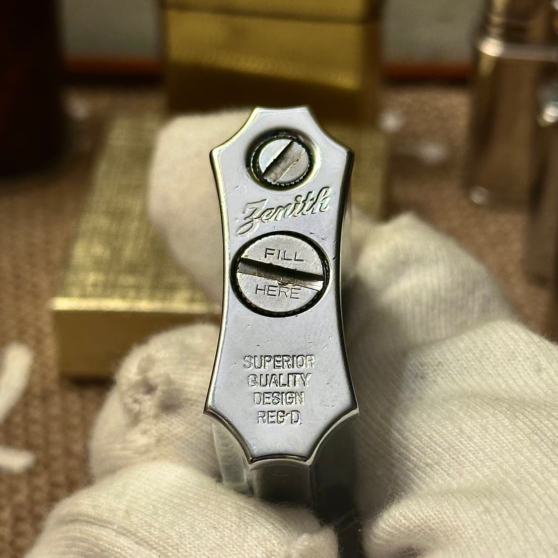 🇯🇵 Zenith® automatic lighter 1950s 상품이미지3