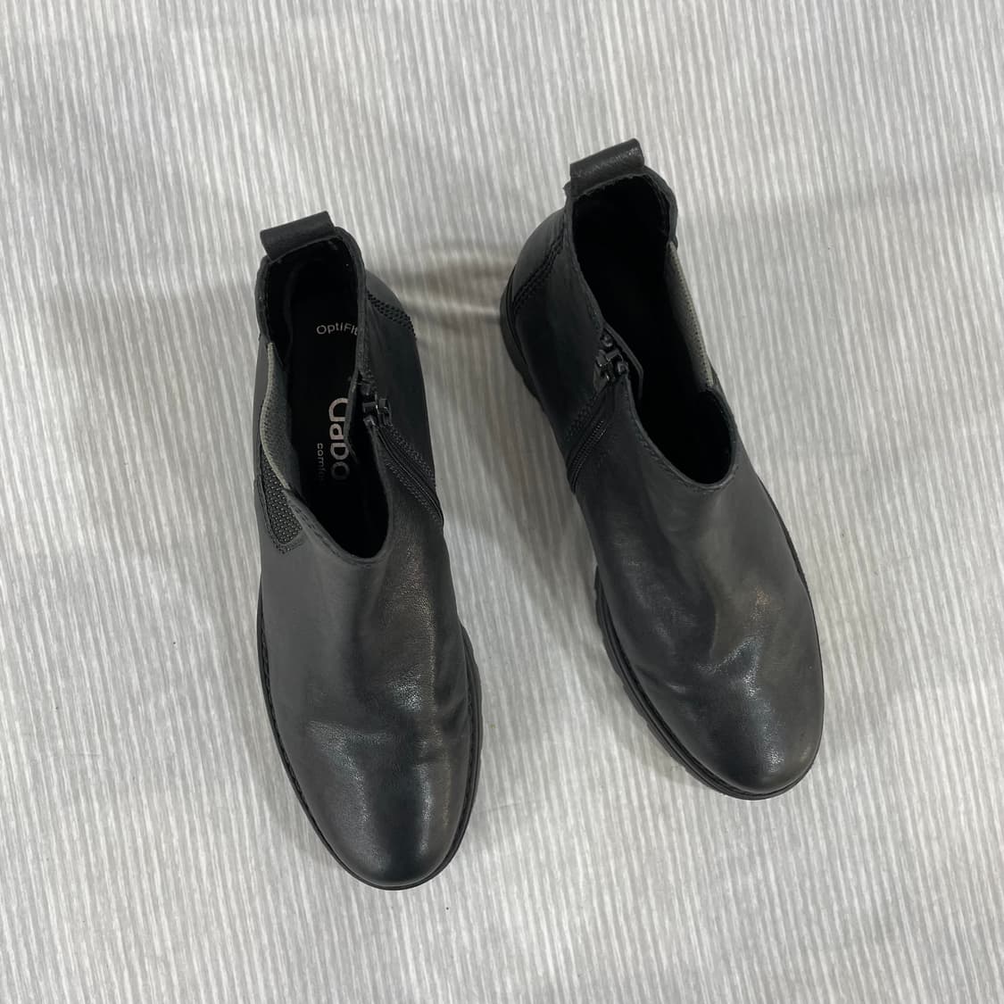 685) Gabor 가버 컴포트 레더 앵클 부츠 240mm 상품이미지2