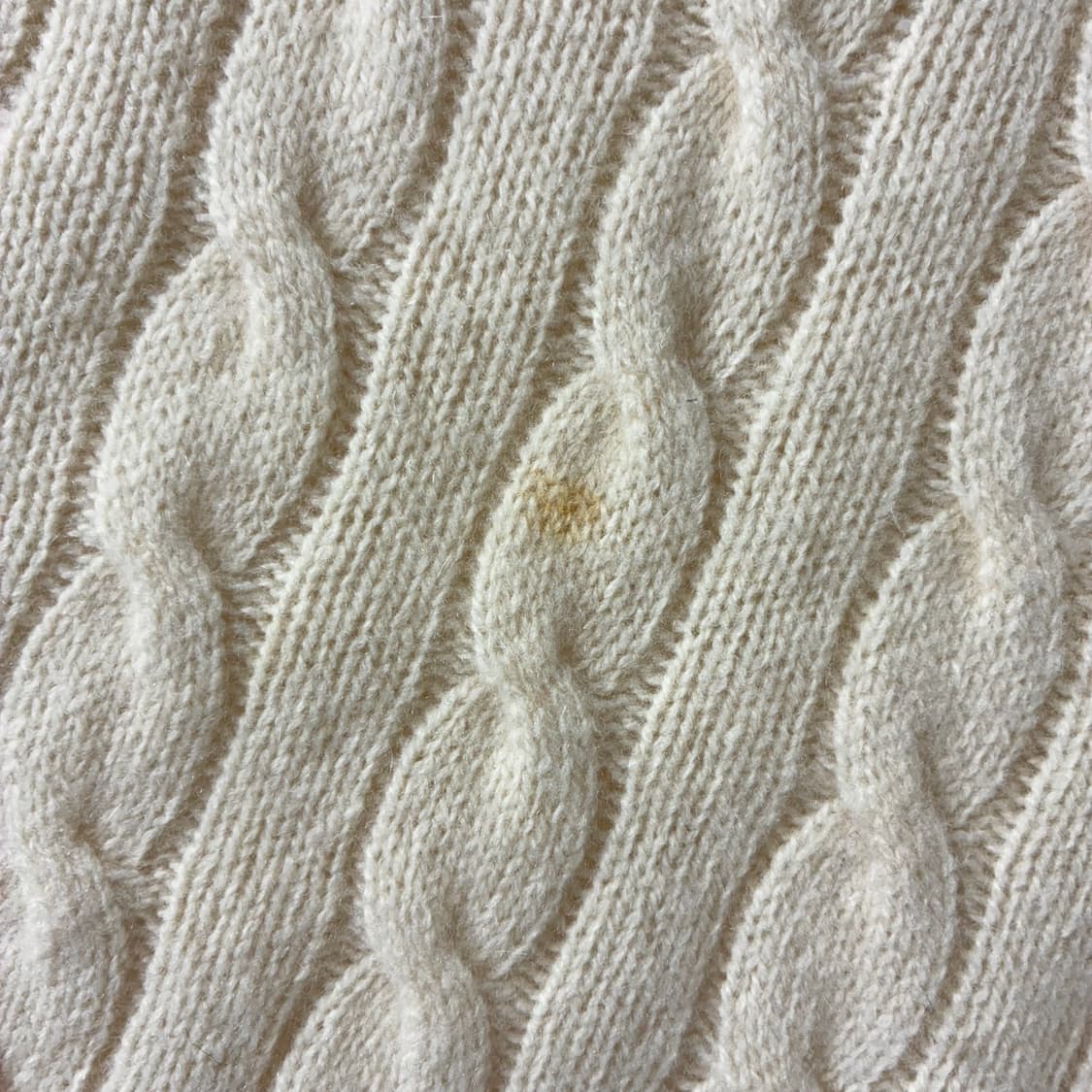 Polo  폴로 랄프로렌 신형 자수 캐시미어 울 크림 꽈배기 니트  상품이미지5