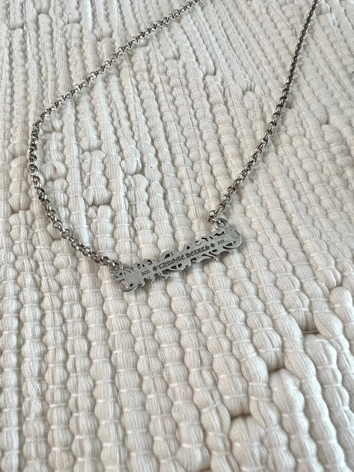 크롬하츠 CHROME 로고 목걸이 상품이미지6