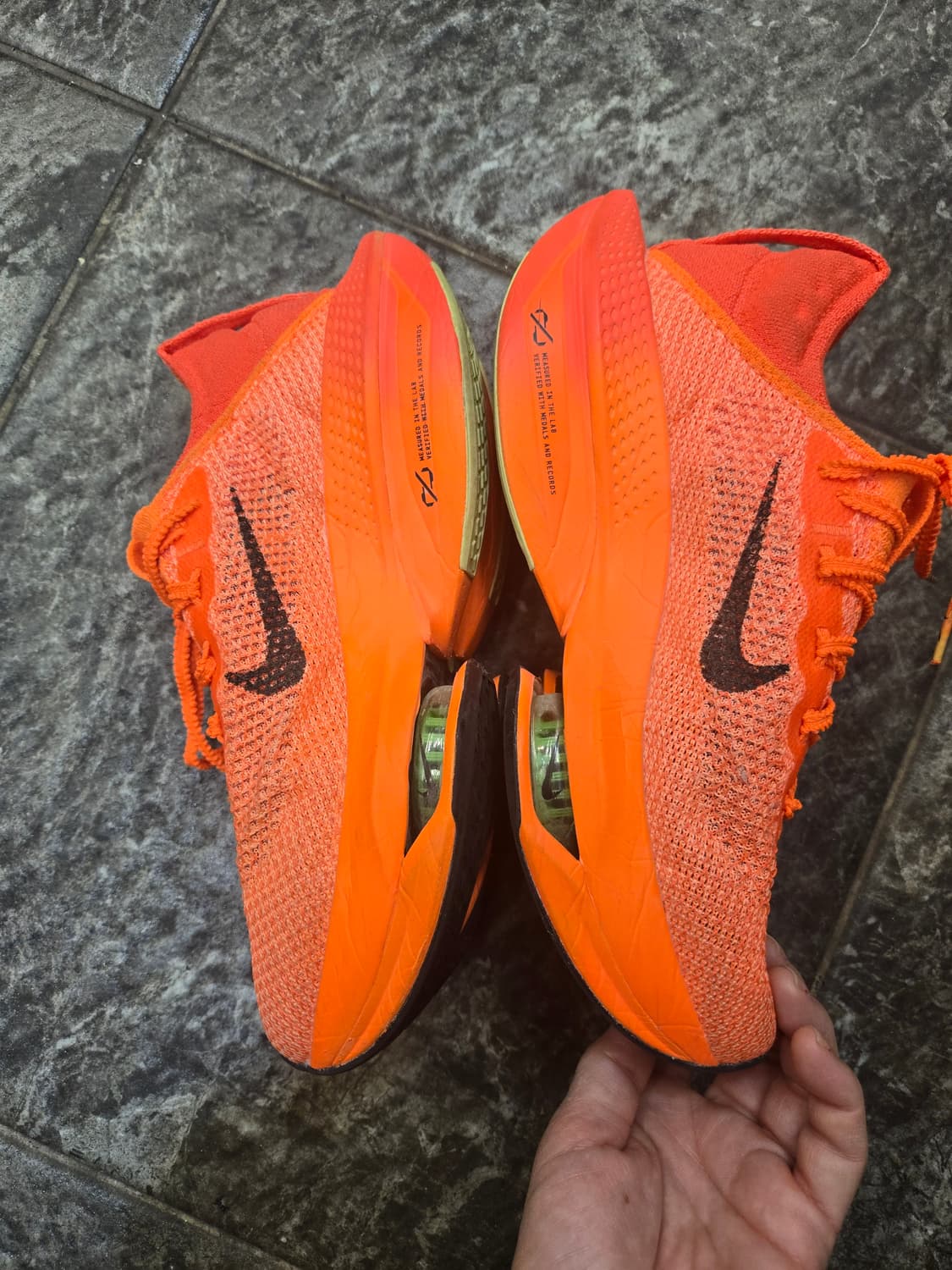나이키 알파플라이 넥스트%2 오렌지 러닝화 상품이미지2