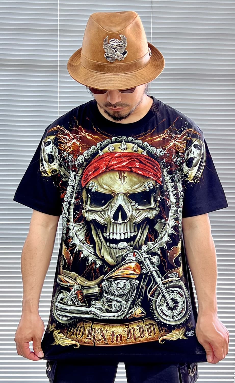 열정 빨간띠 스컬 바이크  상품이미지1