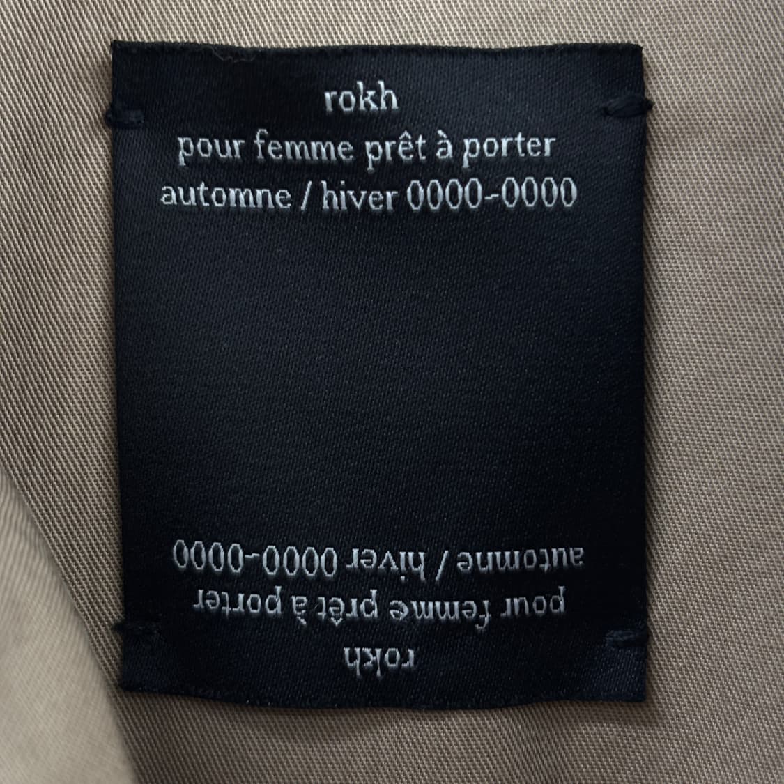 rokh 황록 레이어드 트렌치 코트 상품이미지5