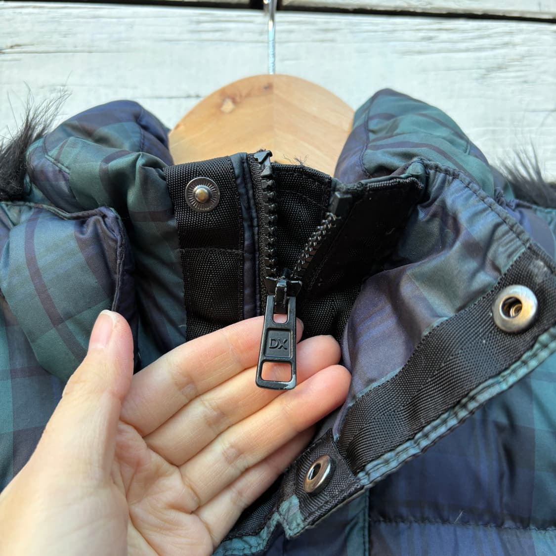 Polo 폴로 블랙와치 타탄체크 패딩 상품이미지4