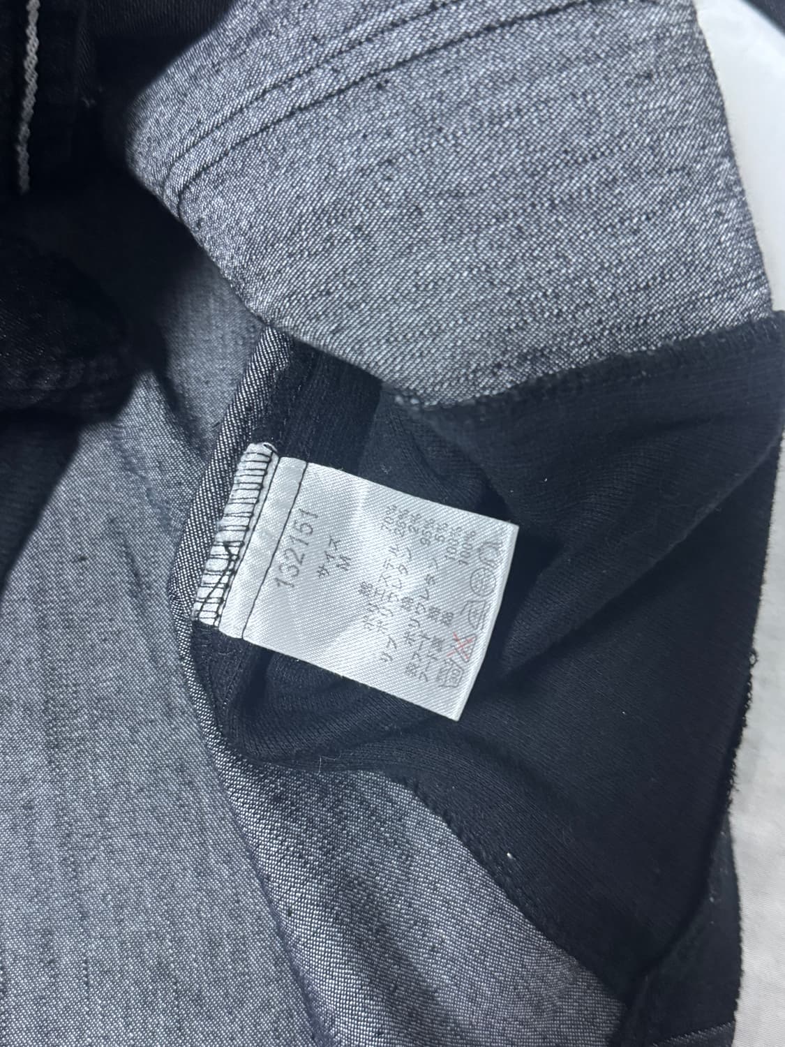 시멘틱 디자인 후드 데님 셔츠 자켓 상품이미지9