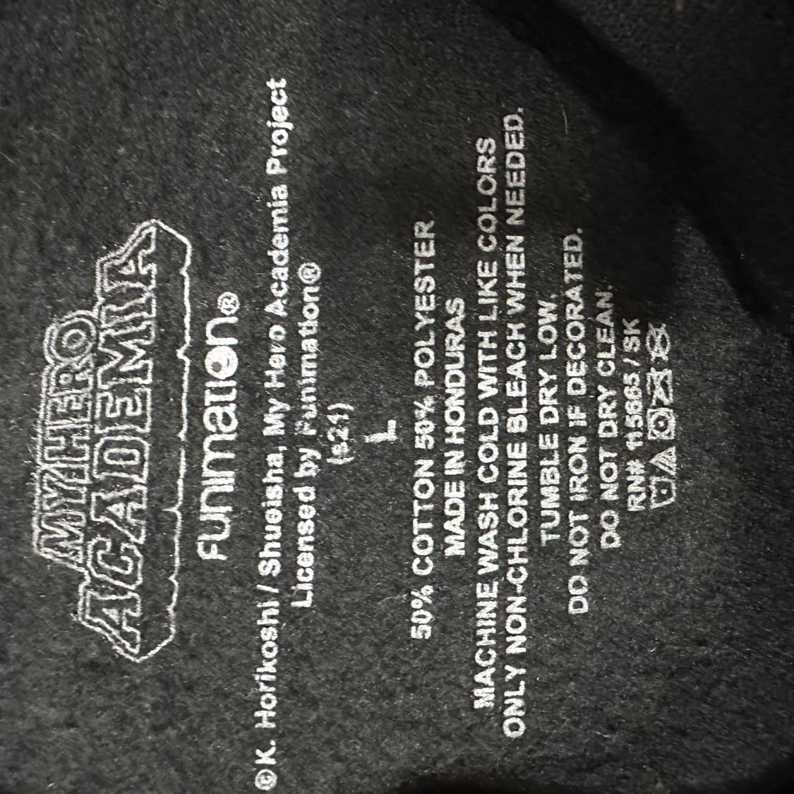 나의히어로아카데미아 라이센스 프린팅 스웻셔츠L 상품이미지2